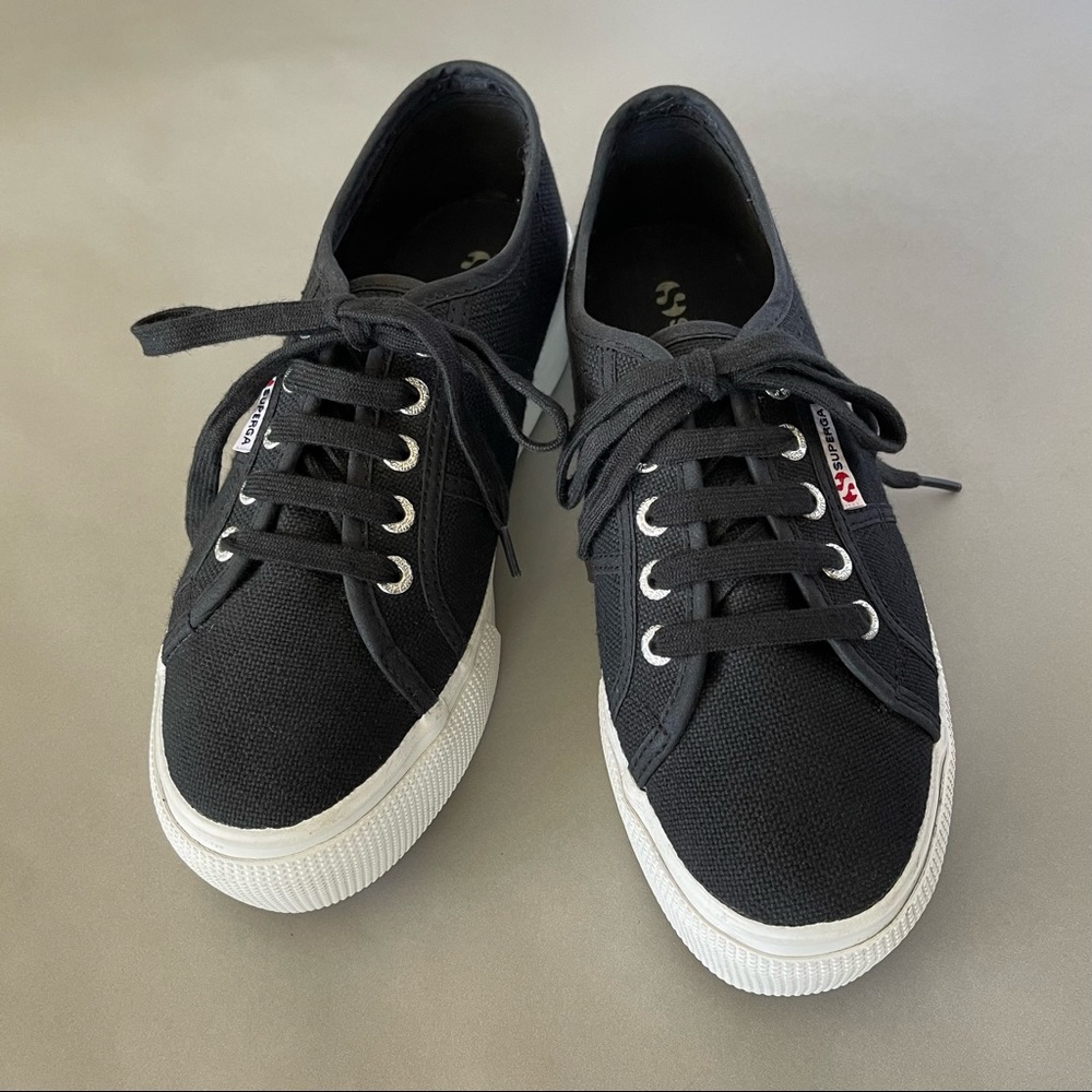 SUPERGA PLATFORM SNEAKER